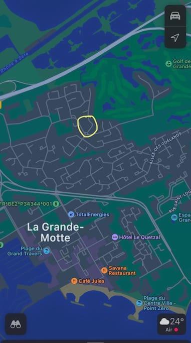 Magnifique Appartement Traversant Avec Vue Sur Le Golf La Grande-Motte Esterno foto